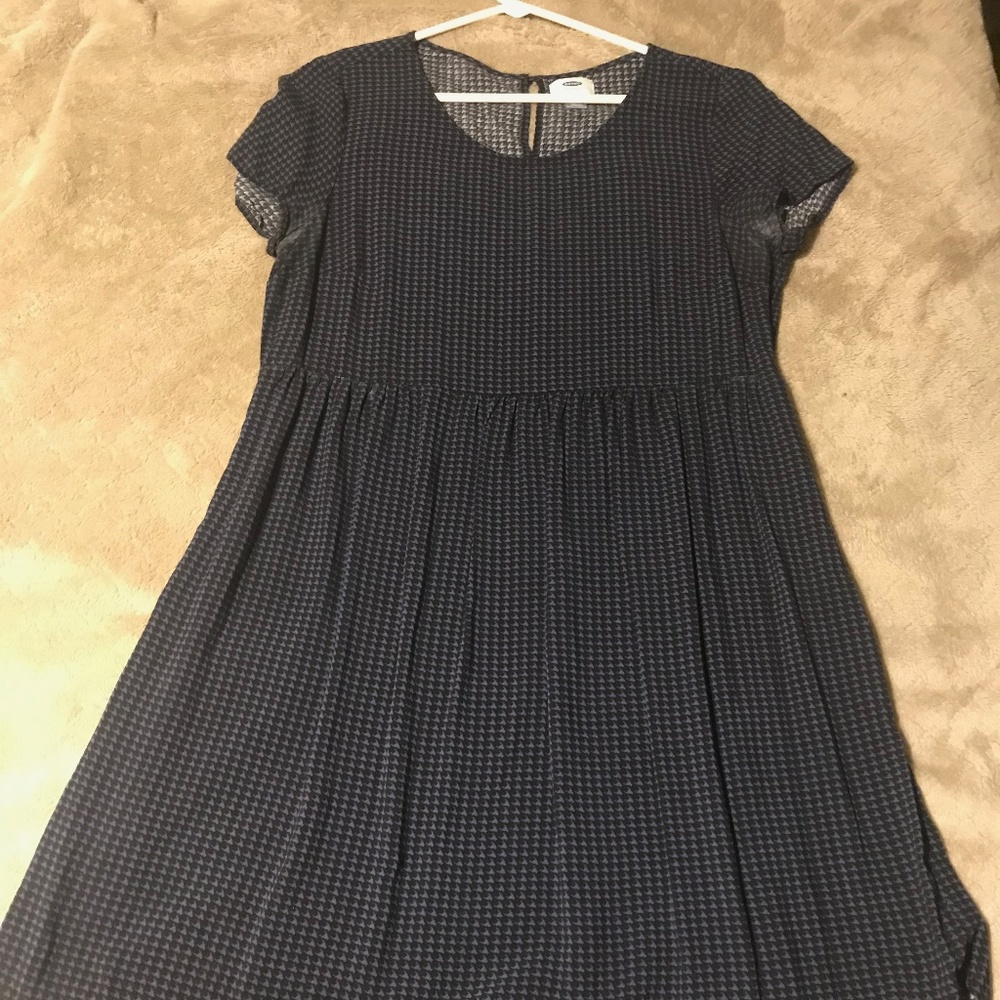 Checkered Skater Dress